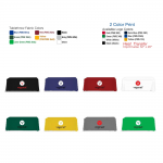 Grey Table Throw 2 Color Logo Print 6 ft. or 8ft. ( 3-sided or 4-sided option)